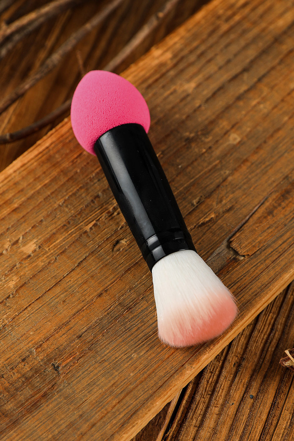 Rose Foundation Blending Brush Double Ended Makeup Brush