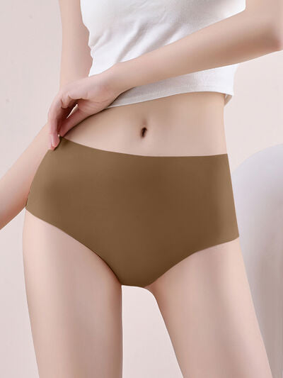 Seamless Mid-Rise Waist Panty