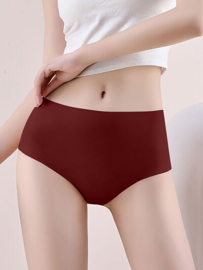 Seamless Mid-Rise Waist Panty